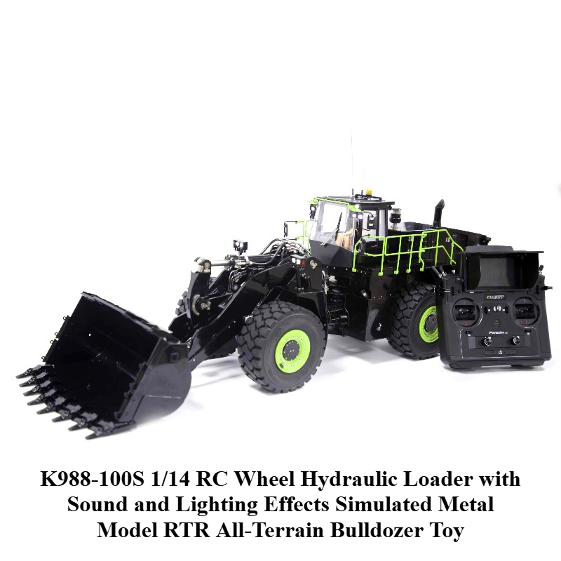 Rc Hydraulic Wheel Loader 1/14 - Радиоуправляемый гидравлический погрузчик K988-100S 1/14 с