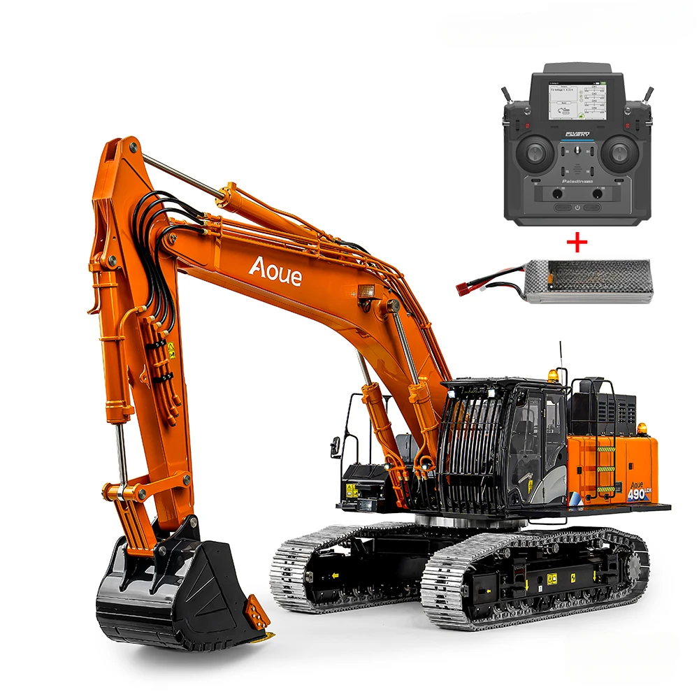 LESU 490 RC Экскаватор 1/14 Ги – обзор и цена Rc Hydraulic Excavator 1/14 Metal