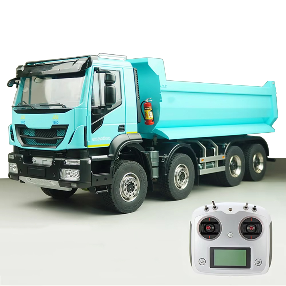 8x8 RC Truck Масштаб 1/14 Гидр – обзор и цена Rc Hydraulic Dump Truck 8X8 Metal