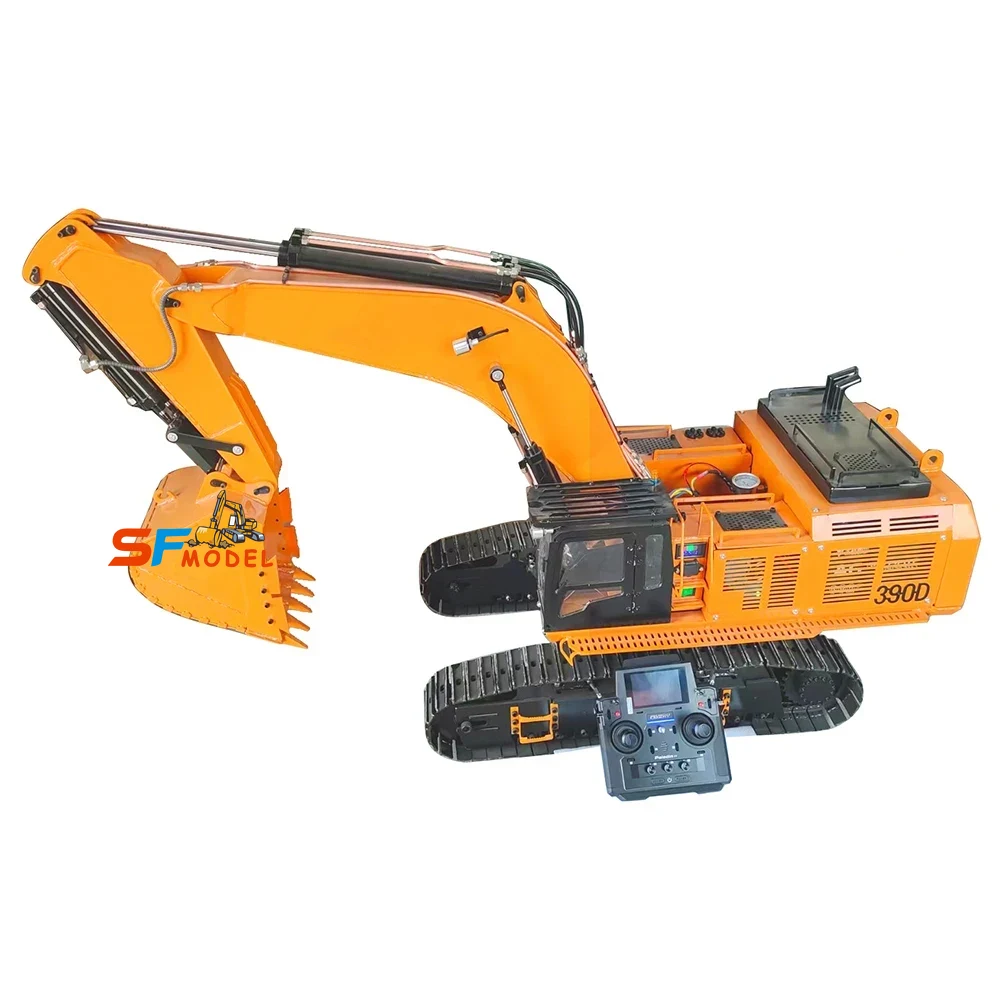 390D RC Экскаватор 1/8 RC Экск – обзор и цена Rc Hydraulic Excavator 1/14 Metal