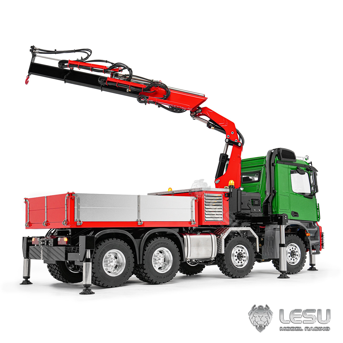 Радиоуправляемая модель грузов – обзор и цена Rc Hydraulic Dump Truck 8X8 Metal