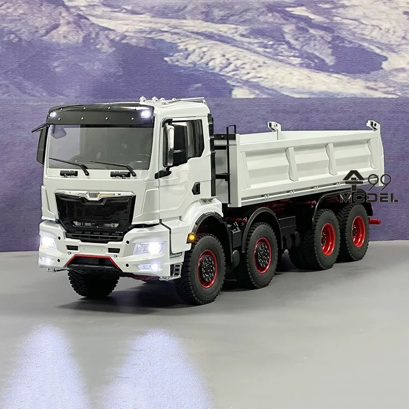 8X8 RC Truck 1/14 Гидравлическ – обзор и цена Rc Hydraulic Dump Truck 8X8 Metal
